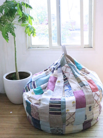 Printed Pastels Beanbag