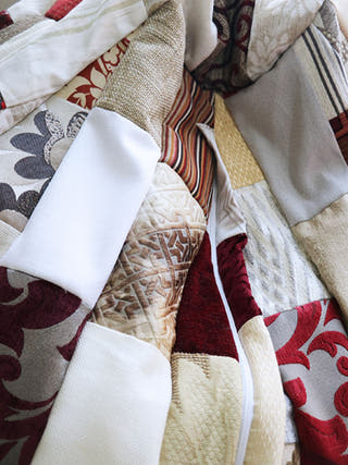 Shades of Red Beanbag Cover