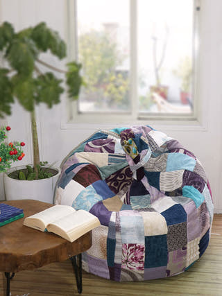 Printed Sunset Beanbag