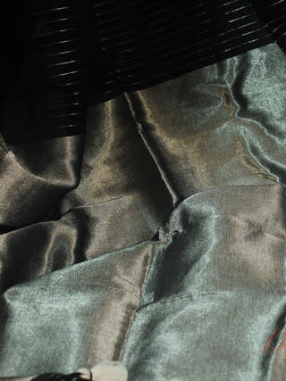 Black Taare Sitare Saree