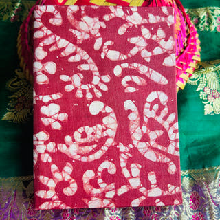 Mitti Upcycled Handloom Fabric Journal Kauseyah