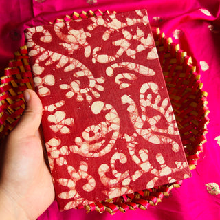 Mitti Upcycled Handloom Fabric Journal Kauseyah