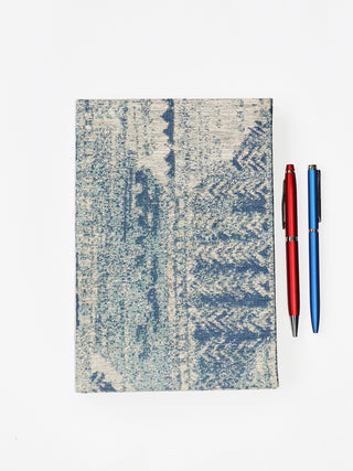 Printed Notebook Blue And White ARTISANNS NEST