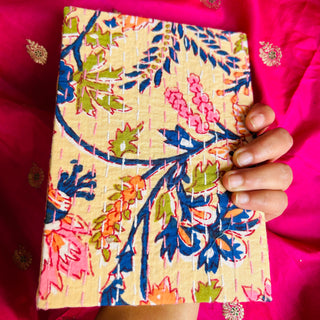 Bhagiya Upcycled Fabric Journal Kauseyah