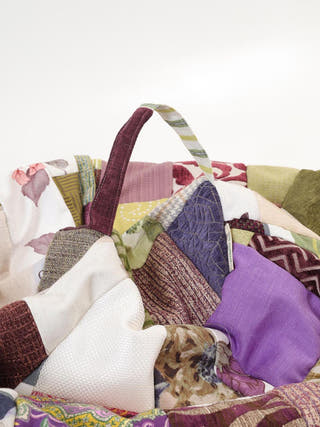 Purple Accent Beanbag Cover