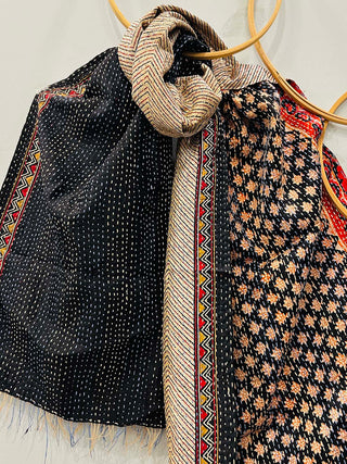 Yama Kantha Stole Red KAUSEYAH