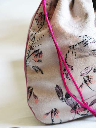 Flora Printed Multipurpose Jewellery Potli