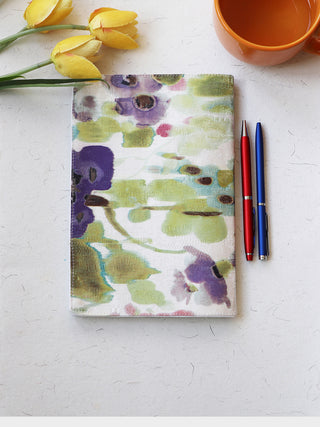 Soft Cover Notebook Green And Purple ARTISANNS NEST