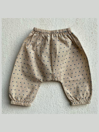 Organic Check Kurta With Raidana Pants Indigo Whitewater Kids