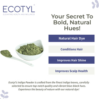 Indigo Powder Neel Avuri Natural Hair Dye Ecotyl