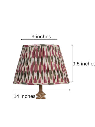 Pink Ikat Empire Lampshade