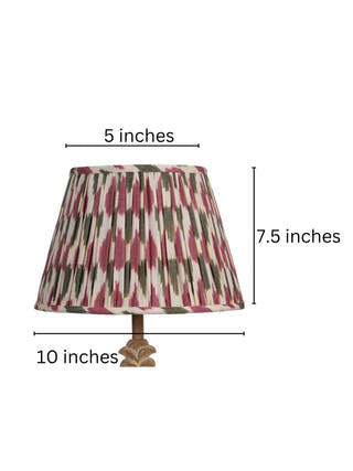 Pink Ikat Empire Lampshade