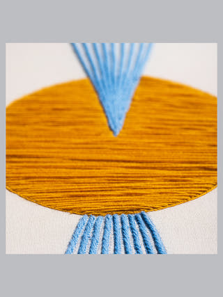 I'll Give You The Sun Framed Textile Art Underlyn