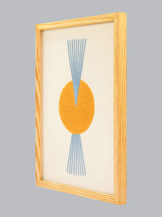 I'll Give You The Sun Framed Textile Art Underlyn