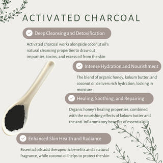 Activated Charcoal Soap Bar for Oily Skin