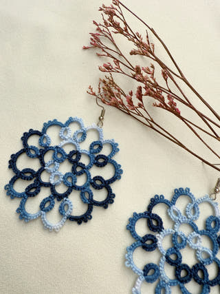 Indigo Sky Symphony Earrings