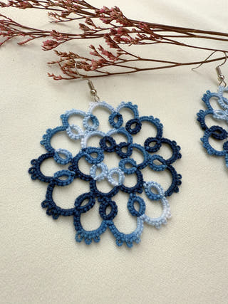 Indigo Sky Symphony Earrings