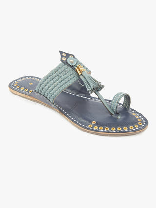 Wedding Blues Kolhapuri Chappal for Women
