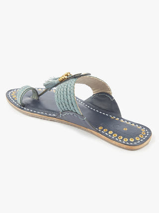Wedding Blues Kolhapuri Chappal for Women