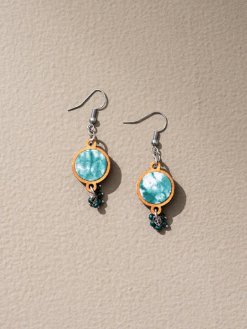 Handcrafted Danglers Green