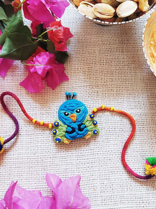Peacock Rakhi