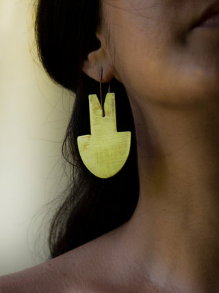 Mandeline Earrings Gold Juju by Grishma