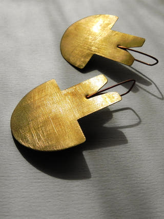 Mandeline Earrings Gold Juju by Grishma