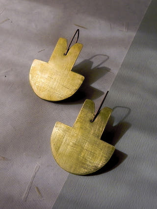 Mandeline Earrings Gold Juju by Grishma