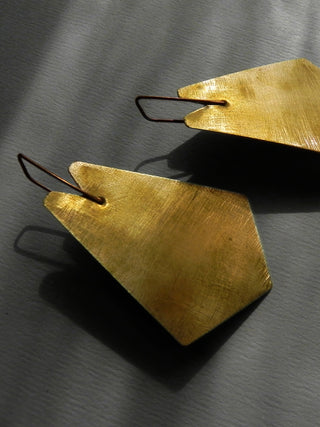 Ebullient Earrings Gold Juju by Grishma