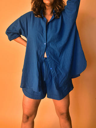 Aria Shirt Blue Why So Blue