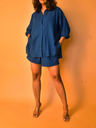 Aria Shorts Blue Why So Blue