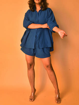 Aria Shorts Blue Why So Blue