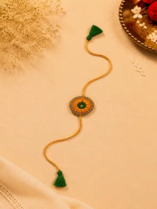 Handmade Crochet Rakhi Combo | Set of 3