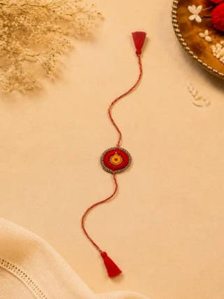 Handmade Crochet Rakhi Combo | Set of 3