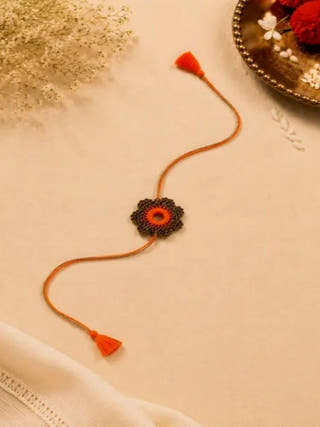Handmade Crochet Rakhi Combo | Set of 2