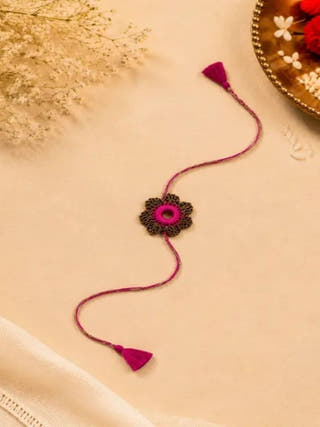 Handmade Crochet Rakhi Combo | Set of 2