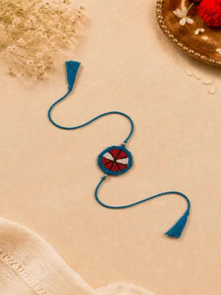 Handmade Crochet Spider-Man Rakhi