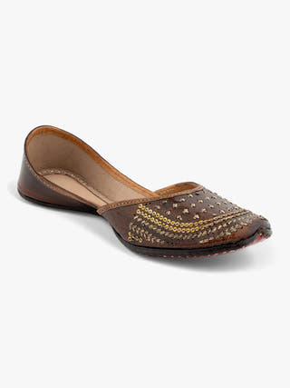 Sienna Genuine Leather Punjabi Jutti for Women