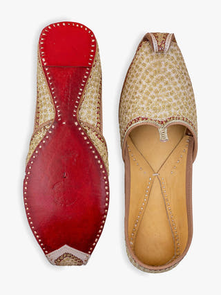Royal Punjab Leather Jutti for Men