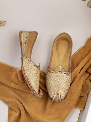 Royal Punjab Leather Jutti for Men