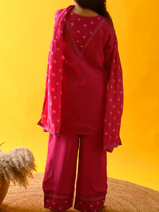 Yoke Set Hot Pink KALP