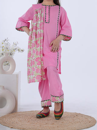 Johi Suit Set Pink KALP