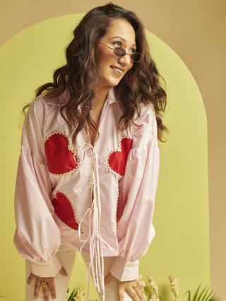 Lil Hearts Pink Shirt