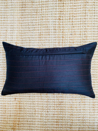 Airavat Cushion Cover Black KaleNele