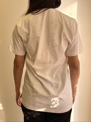 White Floral Field T-Shirt