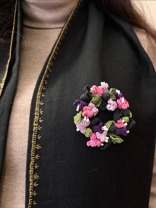Guldasta Brooch