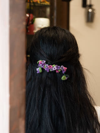 Tulips Hair Comb