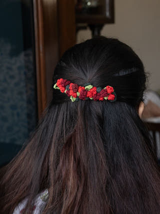 Roses Hair Comb