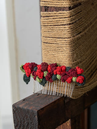 Roses Hair Comb