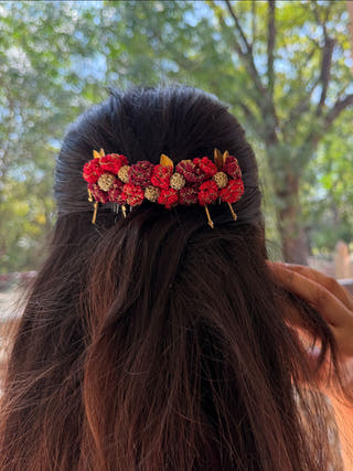 Zari Roses Hair Comb